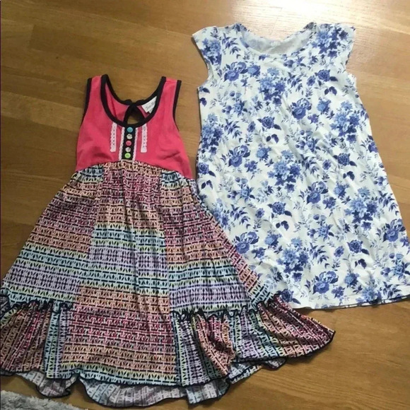 Set of 2 dresses - size 7/8 - Picture 1 of 7